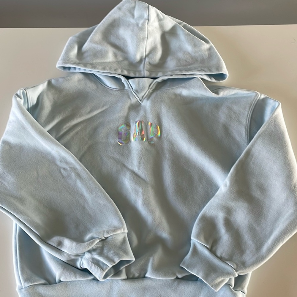 Gap girls cropped hoodie
